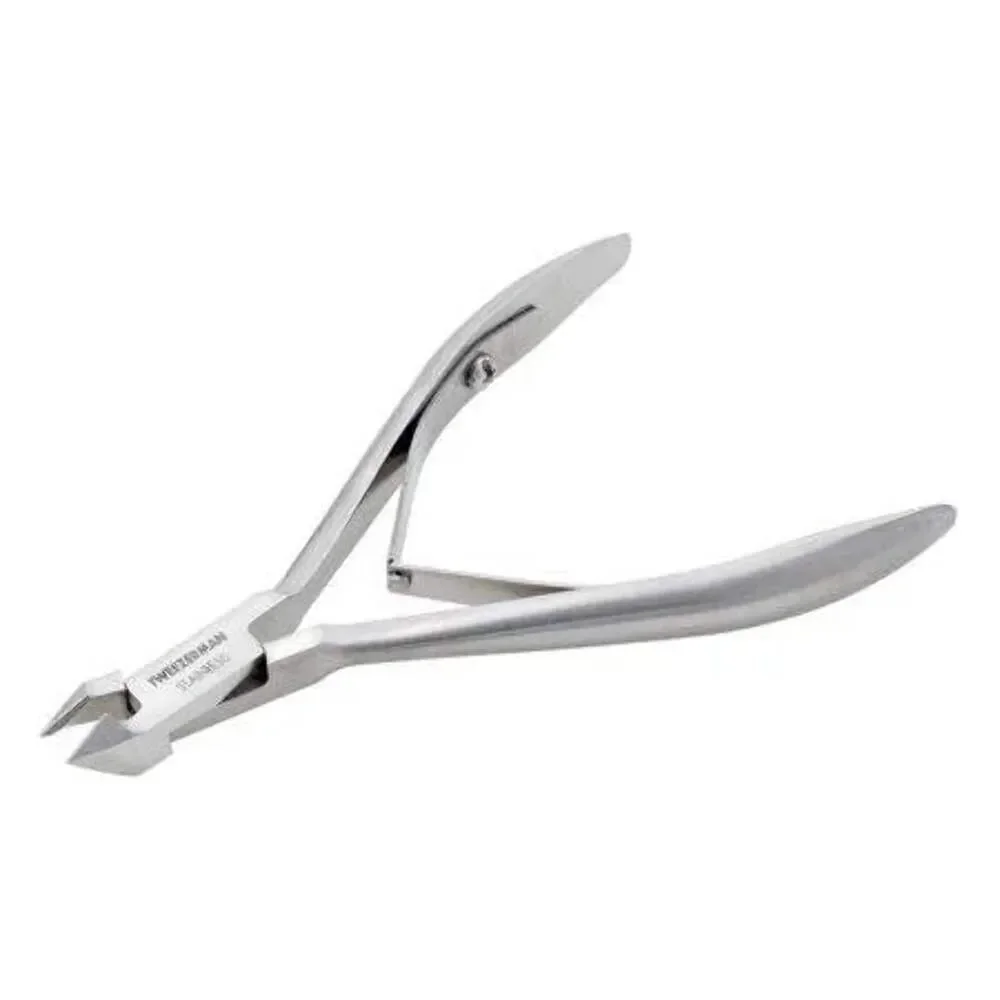 Tweezerman Rockhard Stainless Steel Cuticle Nipper – 1/2 Jaw